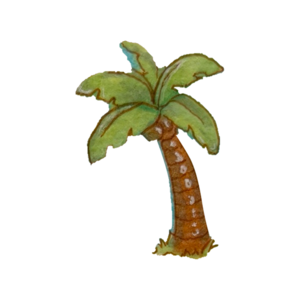 Little palm tree
