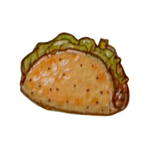 Taco stuffed with lettuce