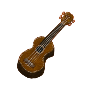 Wooden ukulele